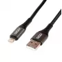 GIZZU 12W USB į Lightning 2m laidas – MFi sertifikuotas greitas įkrovimas ir sinchronizavimas