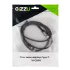 GIZZU 240W 480Mbps USB-C į USB-C pintas laidas 1m juodas
