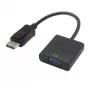 Gizzu 4K DisplayPort į VGA aktyvus adapteris Poly