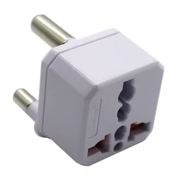 GIZZU GUTASA Universalus kelioninis adapteris su 17W USB-C PD ir dviem USB-A