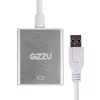 Gizzu USB 3.0 į HDMI adapteris - Full HD 1080p vaizdo išvedimas, juodas