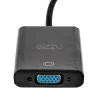 Gizzu USB 3.0 į VGA adapteris – Full HD 1080p išorinis vaizdo keitiklis, USB-A į VGA, maitinamas iš USB, juodas