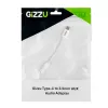 Gizzu USB Type-C į 3,5 mm AUX garso adapteris - baltas