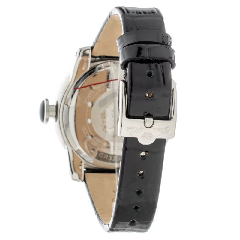 GLAM ROCK GR32083 Moteriškas Laikrodis 44mm Baltos Odos