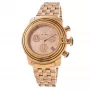 GLAM ROCK Woman GR31112 40mm Swiss Quartz Chronograph Watch White Leather