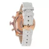 GLAM ROCK Moteriškas Kvarcinis Laikrodis GR32166R 44mm Baltas Silikoninis Dirželis