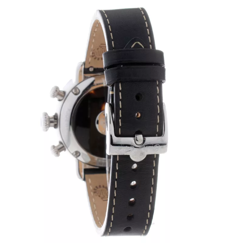GLAM ROCK Moteriškas Laikrodis GR77123 40mm Šveicariškas Kvarcinis Baltos Odos
