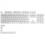 Glorious GPBT Keycaps - 115 PBT klavišai, ISO, ES išdėstymas, Arctic White