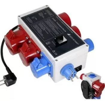 GMC Instruments VL2 E testavimo adapteris 3 fazių prailginimo kabeliams, CEE 16A/32A į apsauginį lizdą