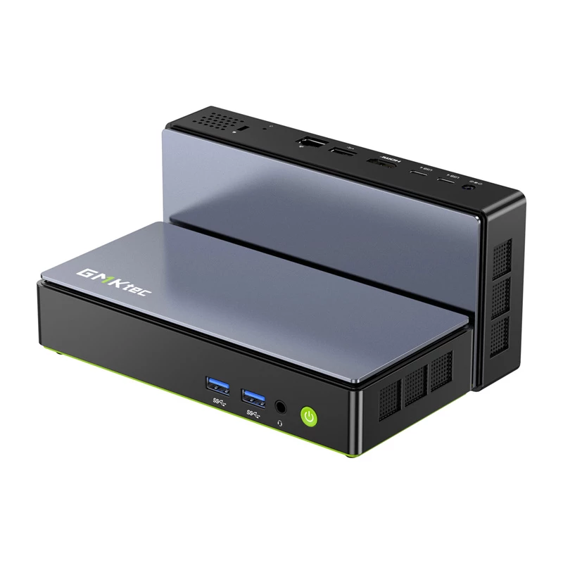 GMKtec K13 Mini PC su Intel Core Ultra 7 256V, 16GB RAM, 512GB atmintimi ir Windows 11 Pro