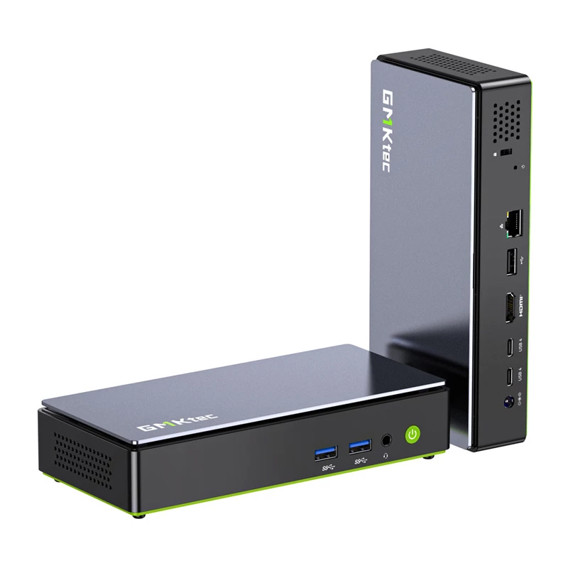 GMKtec K13 Mini PC su Intel Core Ultra 7 256V, 16GB RAM, 512GB atmintimi ir Windows 11 Pro