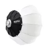 Godox CS-85D 85 cm lanterninė softbox su Bowens tvirtinimu, sulankstomas sferinis difuzorius studijiniams blykstėms ir LED šviesoms