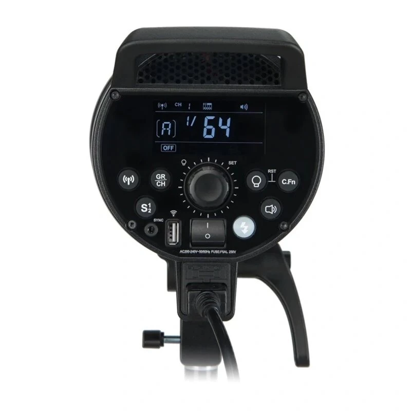 GODOX DP800IIIV 800Ws studijos blykstė su 2.4G belaidžio X sistemos valdymu, Bowens tvirtinimu, 150W modeliavimo lempa