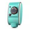 GODOX LUX Senior blykstė (žalia) – retro ant fotoaparato su automatiniais/rankiniais režimais, integruotu akumuliatoriumi, OLED ekranu, sulankstomu reflektoriumi