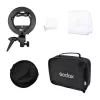 Godox SFUV6060 S-Type Speedlite Bracket su 60x60cm Softbox ir nešiojimo krepšiu