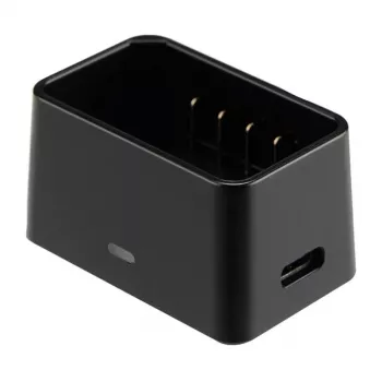 Godox VC26 USB-C įkroviklis V1 ir V860III blykstės baterijoms – 5V/2A įėjimas, 8.4V/1A išėjimas, LED indikatorius, su USB-A į USB-C laidu