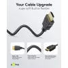Goobay 80105 Soft High-Speed HDMI laidas su Ethernet – 5 m, juodas