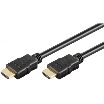 Goobay 80105 Soft High-Speed HDMI laidas su Ethernet – 5 m, juodas