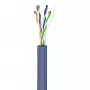 Goobay Cat 6a U/UTP tinklo laidas, 305 m, vientisas varis, AWG 23, LSZH, mėlynas (96097)