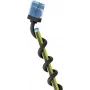 Goobay Ultraflexible CAT 6A tinklo kabelis Slim U/UTP juodas - itin trumpi jungtys, 0,25 m, 10 Gbps 74238