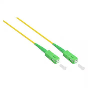 Good Connections OS2 vienmodis šviesolaidžio jungiamasis laidas SC/SC 9/125µm 7,5 m geltonas
