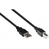 Good Connections USB 2.0 A-B laidas, 0,25 m, juodas