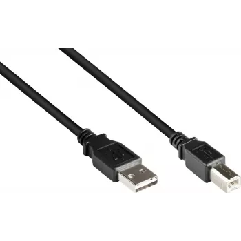 Good Connections USB 2.0 laidas A-B 2m juodas