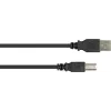 Good Connections USB 2.0 laidas Type A į Type B - juodas - 0,5m