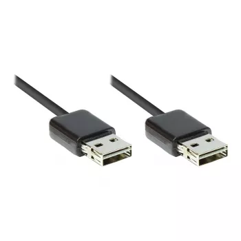 Good Connections USB 2.0 High-Speed EASY laidas A į A, juodas, 0,5 m