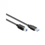 Good Connections USB 3.0 laidas A-B juodas 0,5 m