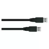 GoodConnections Alcasa UK30P-AA-018S USB 3.2 Gen 1 A-A laidas, 1,8 m, juodas