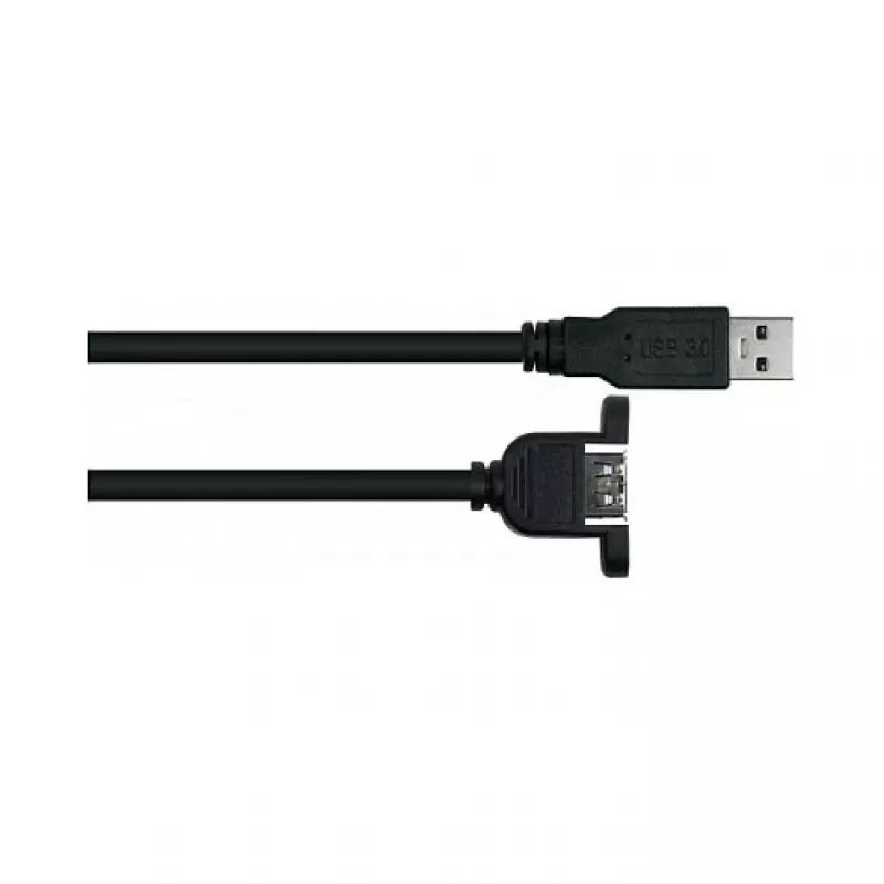 GoodConnections Alcasa USB 3.2 Gen 1 ilginamasis laidas, USB-A kištukas į USB-A kištuką, 2 m, juodas