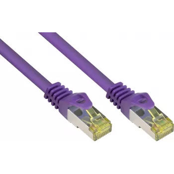 GoodConnections Cat.7 S/FTP tinklo kabelis su RNS® fiksatoriaus apsauga, 40 m, violetinės spalvos 8070R-400V