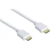 GoodConnections High-Speed HDMI Cable with Ethernet - Gold-Plated Connectors - White - 1,5m