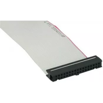 GoodConnections vidinis diskelių įrenginio duomenų kabelis, 34-pin IDC, 55 cm, 1 diskelių įrenginiui, pilkas 5022-2