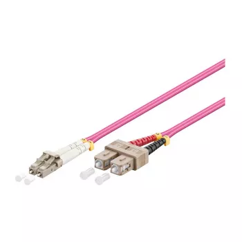 GoodConnections LW-820LS4 šviesolaidinis jungiamasis laidas OM4 50/125µm Duplex LC-SC 20m