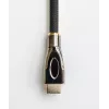 GoodConnections PYTHON Series High-Speed HDMI kabelis su Ethernet, 4K UHD 60Hz, 18Gbps, auksu padengti, nailono pynimas, 3m, juodas (GC-M0018)
