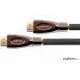 GoodConnections PYTHON Series High-Speed HDMI kabelis su Ethernet, 4K UHD 60Hz, 18Gbps, auksu padengti, nailono pynimas, 3m, juodas (GC-M0018)