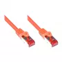 GoodConnections RNS® Cat.6 S/FTP Patch Cable su apsauga nuo užrakto, oranžinė, 20 m (8060-200O)