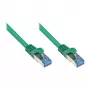GoodConnections RNS® Cat. 6A S/FTP 15 m tinklo laidas su apsauga nuo užraktų, žalias, halogenų neturintis