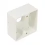 GoodConnections Surface-Mounted Enclosure 80x80x40mm Pearl White RAL 1013 GC-N0029