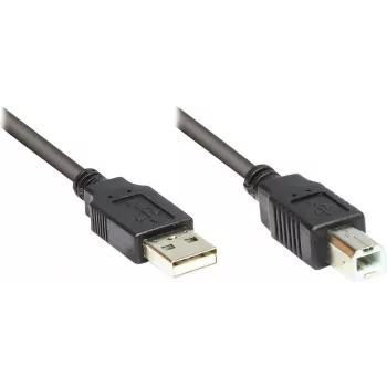 GoodConnections USB 2.0 laidas A į B Male, 3m, juodas 2510-3OFS