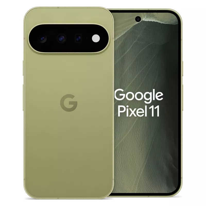 Google Pixel 11 5G išmanusis telefonas, 6.3 colio OLED 120Hz, 12GB RAM, 256GB atmintis, Dual SIM, Pistachio
