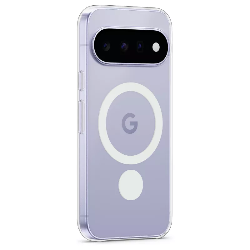 Google Pixel 11 permatomas dėklas iš polikarbonato ir TPU