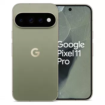 Google Pixel 11 Pro 5G išmanusis telefonas, 12GB RAM, 256GB atmintis, 6,3 colio OLED 120Hz ekranas, alyvuogės spalvos