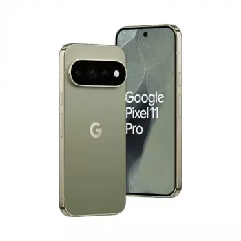 Google Pixel 11 Pro 5G išmanusis telefonas, 12GB RAM, 256GB atmintis, 6,3 colio OLED 120Hz ekranas, alyvuogės spalvos
