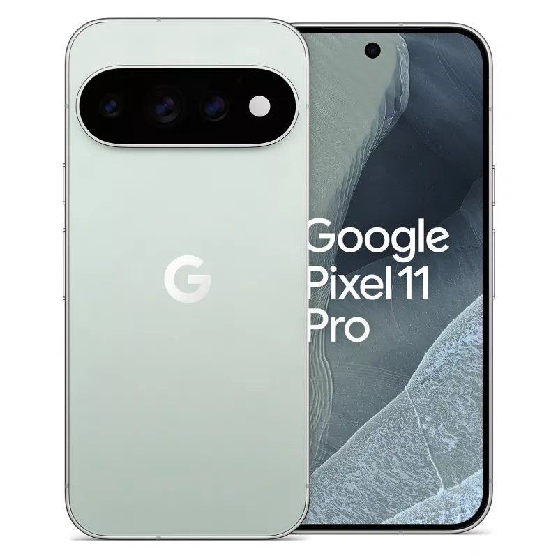 Google Pixel 11 Pro 5G išmanusis telefonas, 12GB RAM, 256GB atmintis, 6,3 colio OLED, 120Hz, Dual-SIM, Fog
