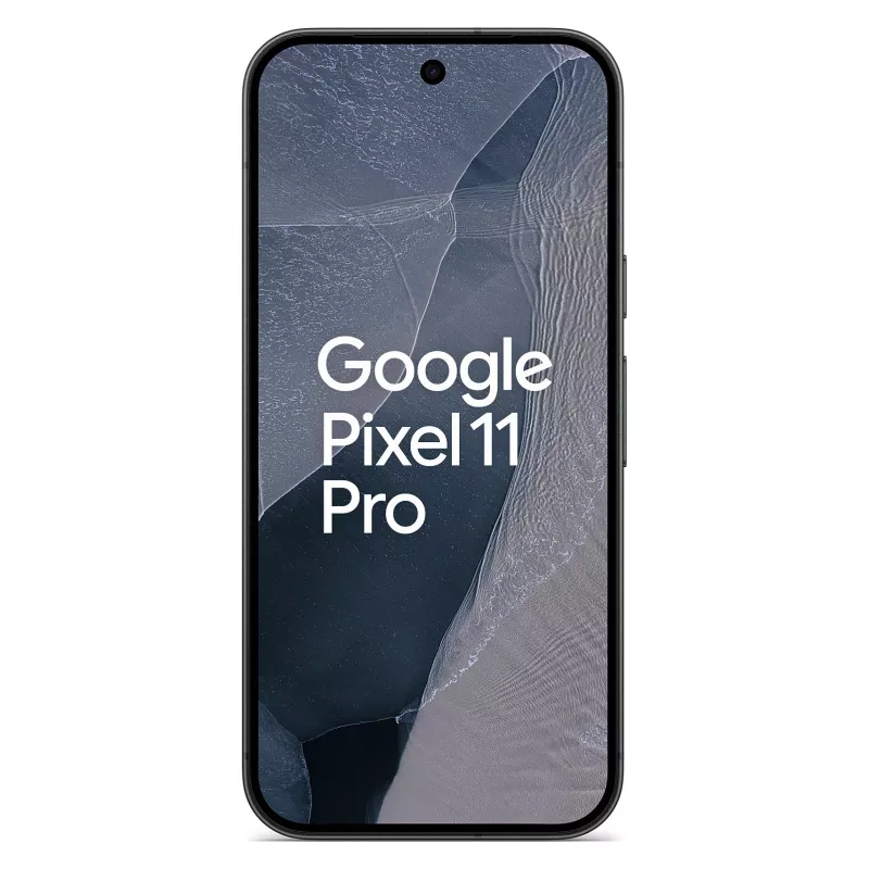 Google Pixel 11 Pro 5G išmanusis telefonas, 16GB RAM, 1TB atmintis, Obsidian Black, Dual SIM, 6.3 colio OLED 120Hz, Android 15