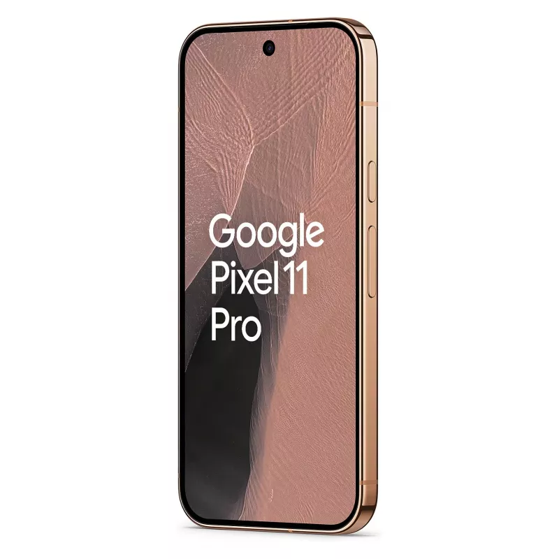 Google Pixel 11 Pro 5G išmanusis telefonas, 16GB RAM, 512GB atmintis, 6,3 colio OLED 120Hz ekranas, Dual SIM, Canyon - JK/EU modelis