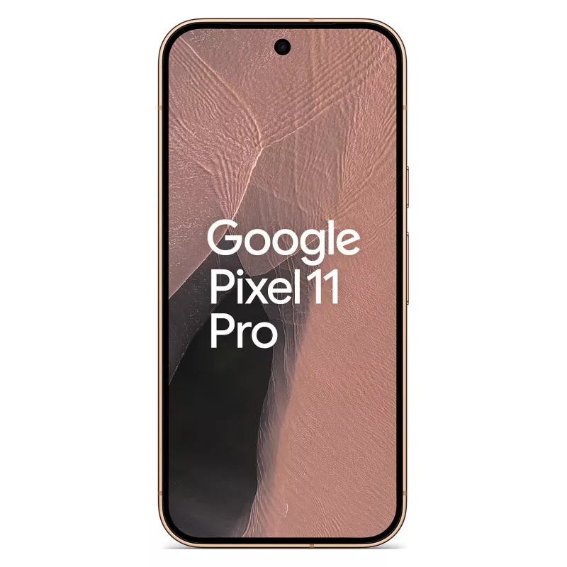 Google Pixel 11 Pro 5G išmanusis telefonas, 16GB RAM, 512GB atmintis, 6,3 colio OLED 120Hz ekranas, Dual SIM, Canyon - JK/EU modelis